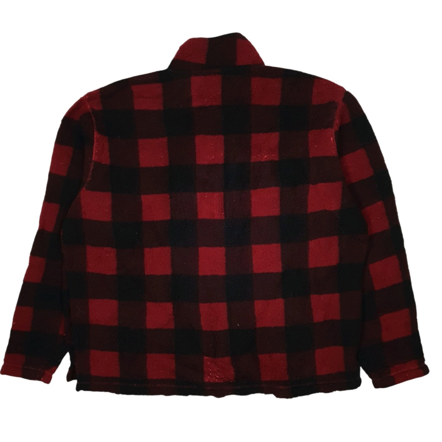 Mens Red Wrangler  Quarter Zip Jumper