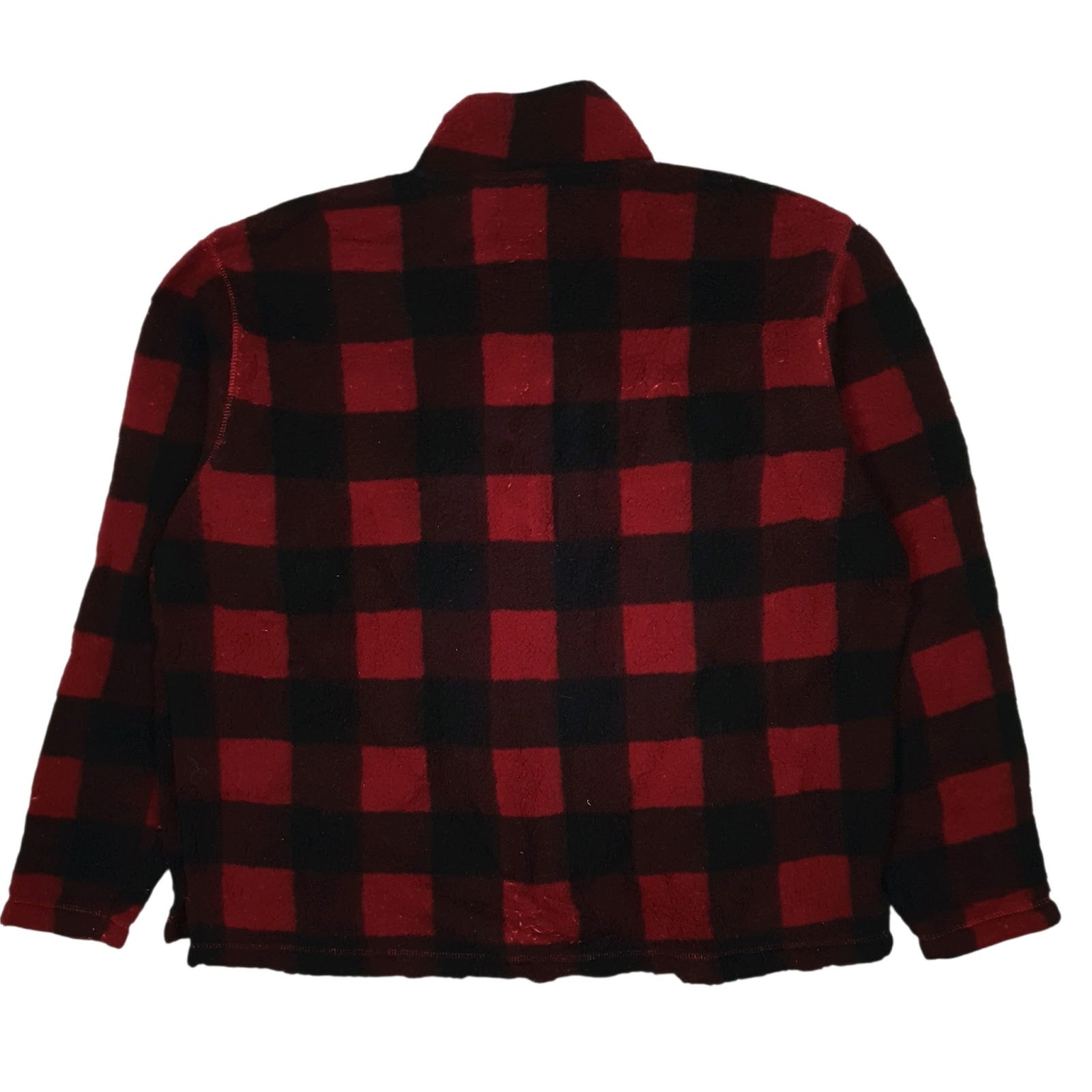 Mens Red Wrangler  Quarter Zip Jumper