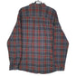 Mens Grey L.L.Bean Flannel  Shirt
