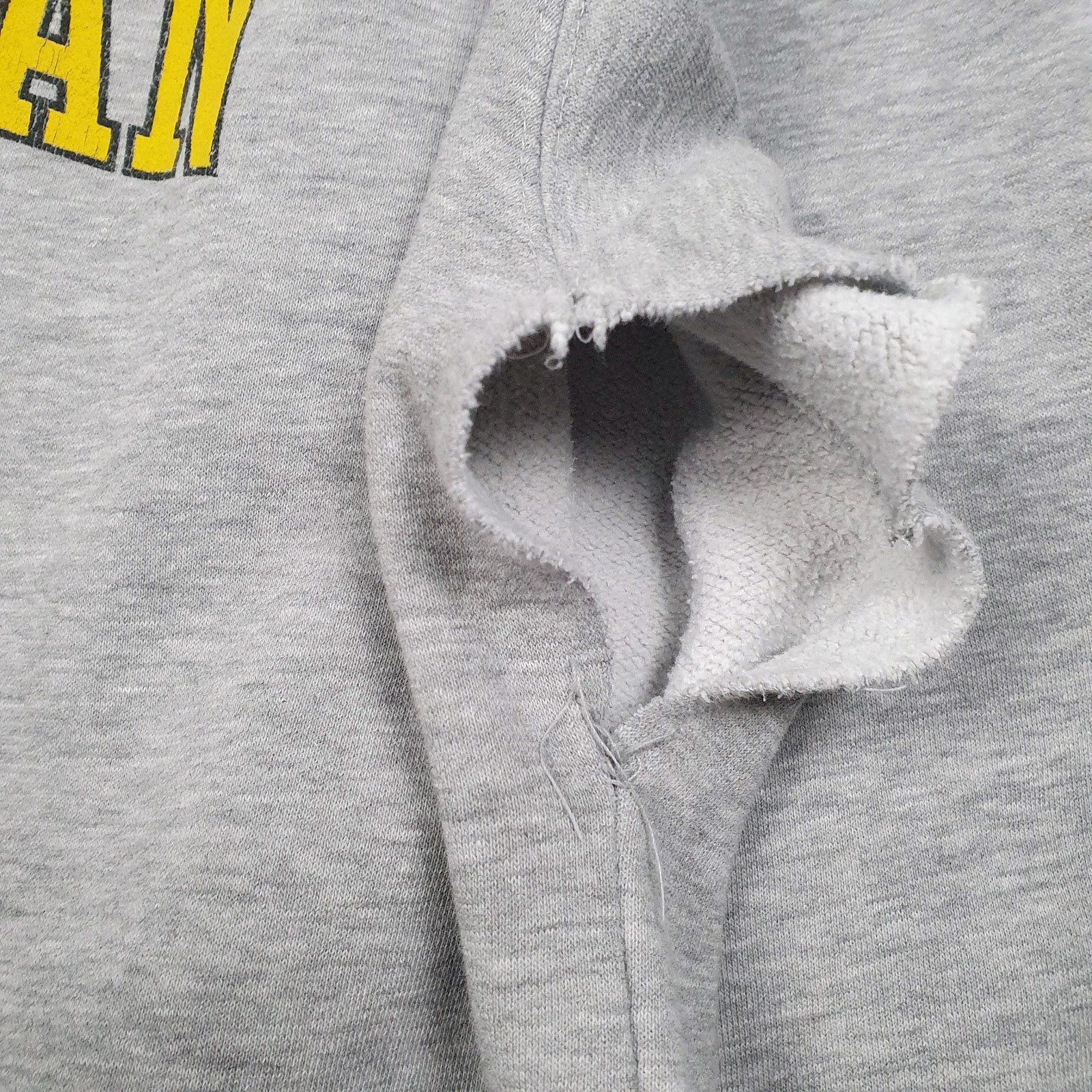 Mens Grey Unbranded Appalachian State Hoodie Jumper