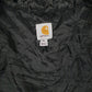 Mens Grey Carhartt Hoodie Quilt Lined Full Zip Jumper