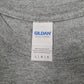 Mens Grey Gildan Buffalo Bison Softball  T Shirt