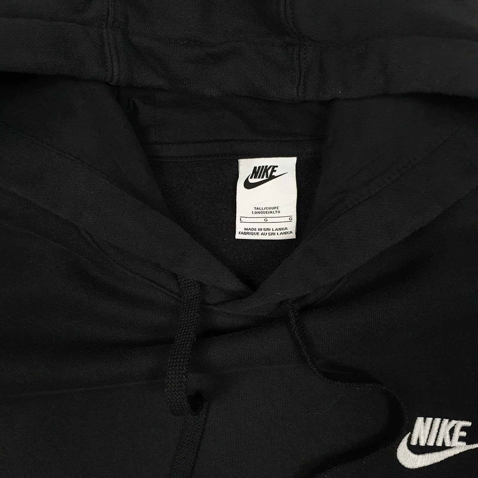 Mens Black Nike  Hoodie Jumper