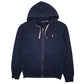 Mens Navy Polo Ralph Lauren Hoodie Full Zip Jumper