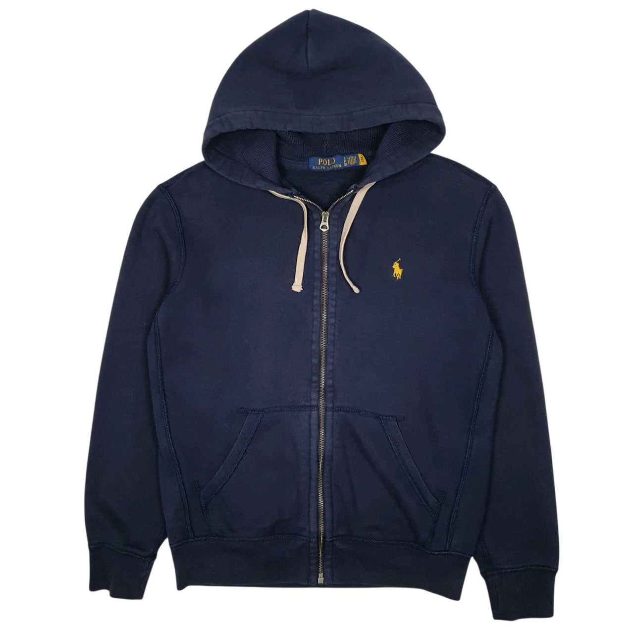 Mens Navy Polo Ralph Lauren Hoodie Full Zip Jumper