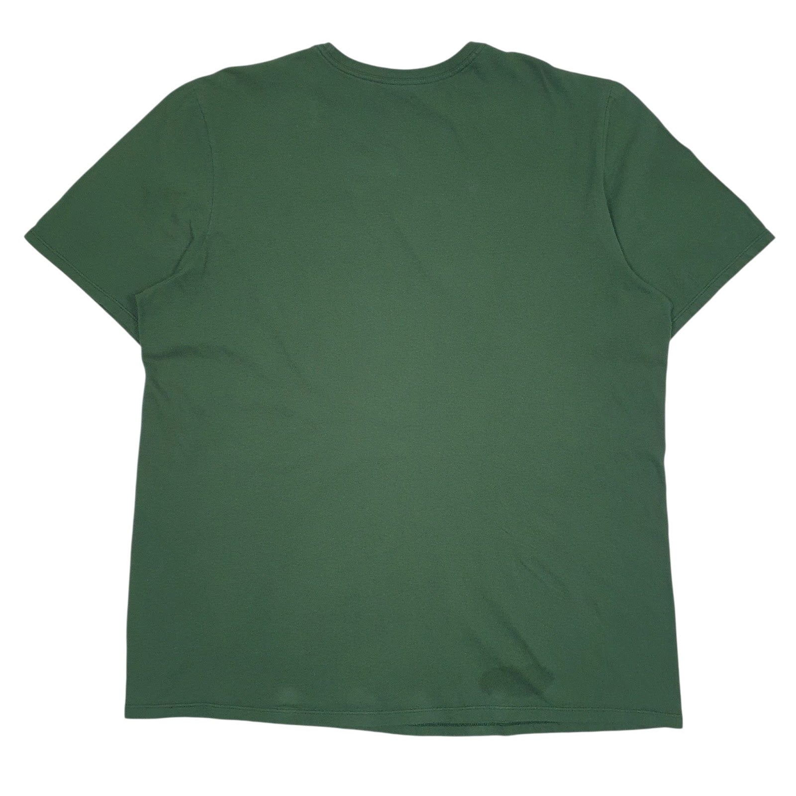 Mens Green Nike Spellout  T Shirt