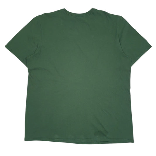 Mens Green Nike Spellout  T Shirt