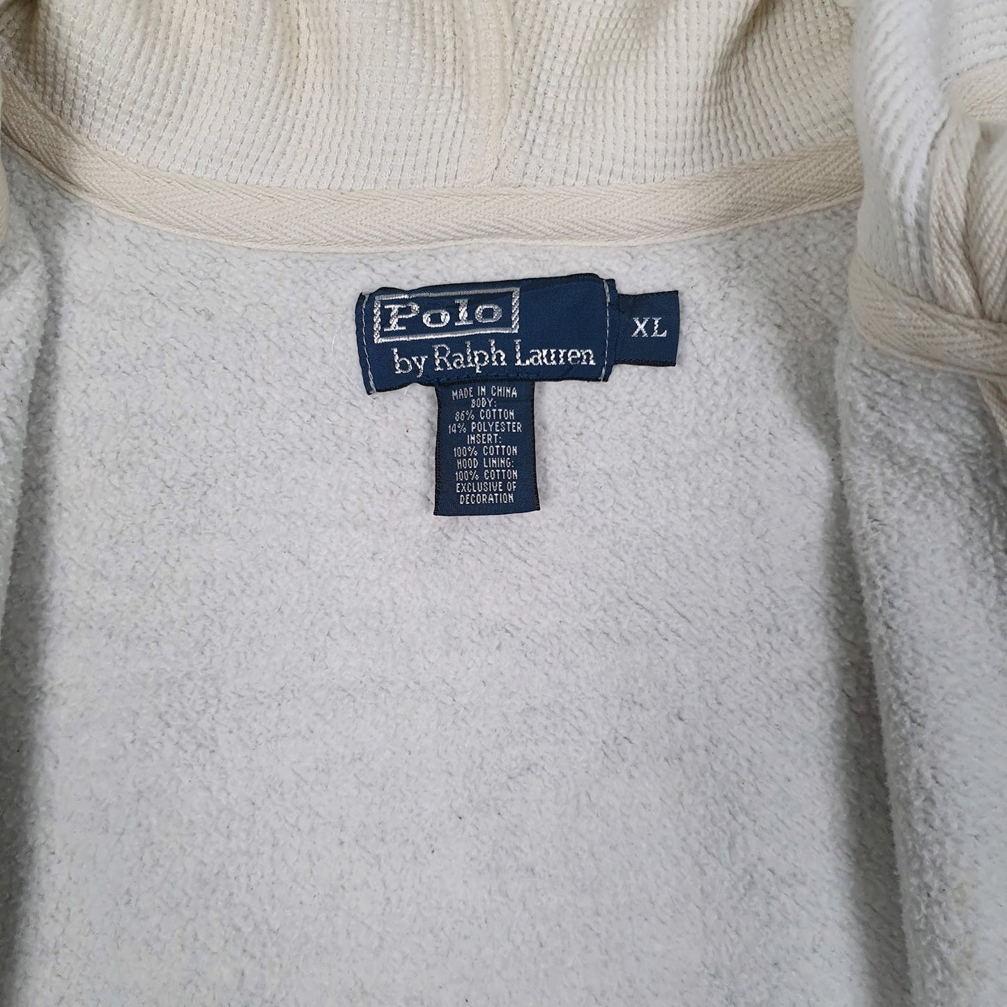 Mens Grey Polo Ralph Lauren Hoodie Full Zip Jumper