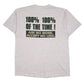 Mens Grey Hanes Garces Memorial Football  T Shirt