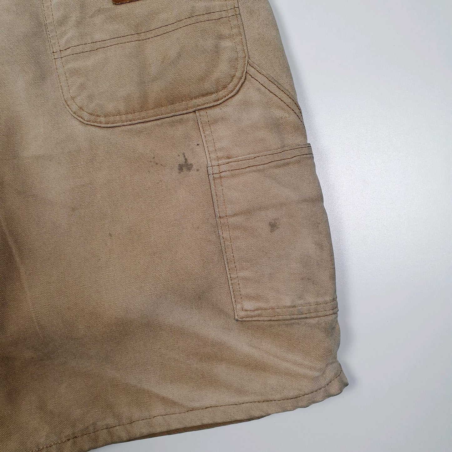 Mens Beige Carhartt   Shorts