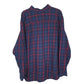 Mens Navy L.L.Bean Flannel  Shirt
