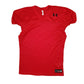 Mens Red Underarmour American Football Jersey Short Sleeve T Shirt