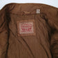 Mens Brown Levis Military Bomber  Coat