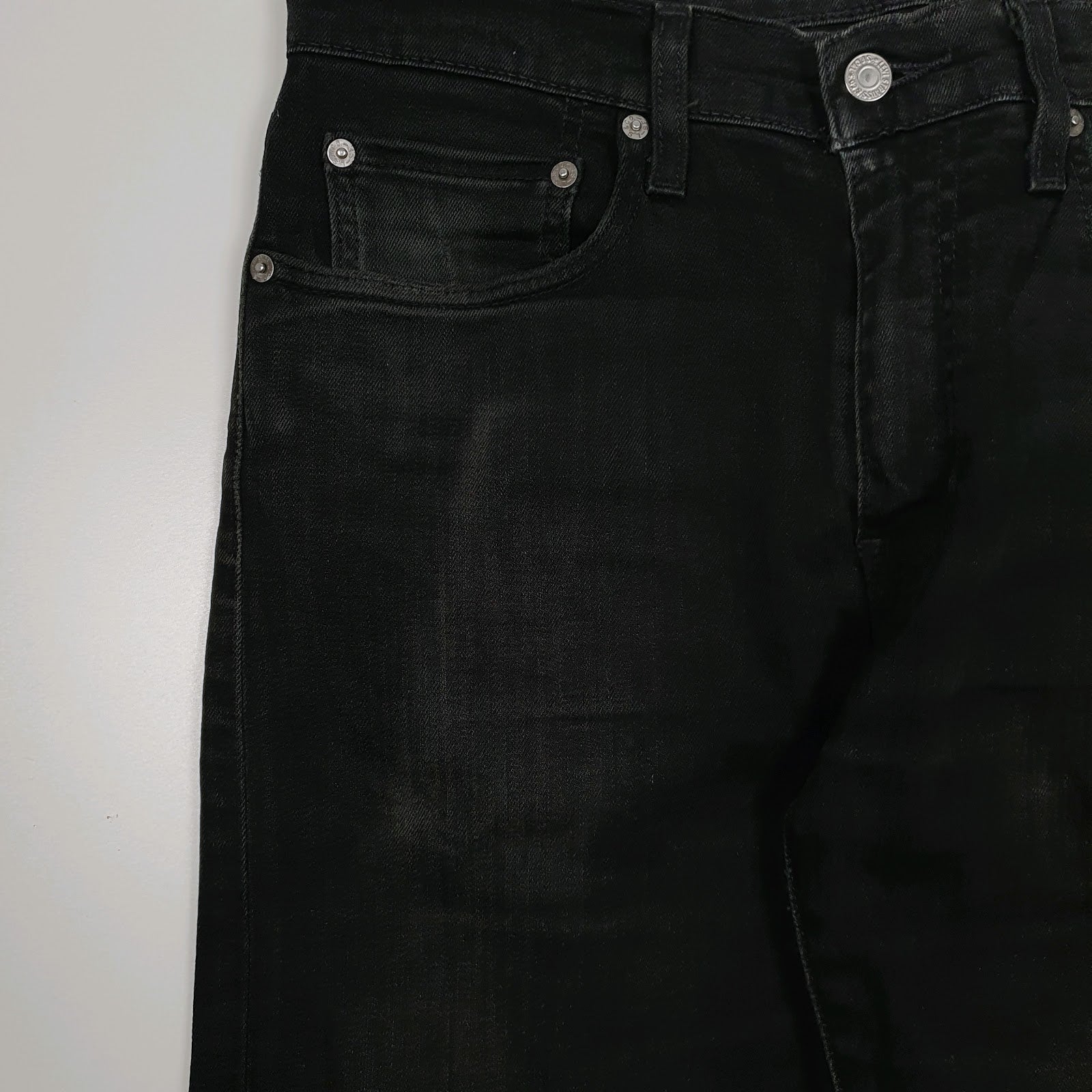Mens Black Levis   Jeans