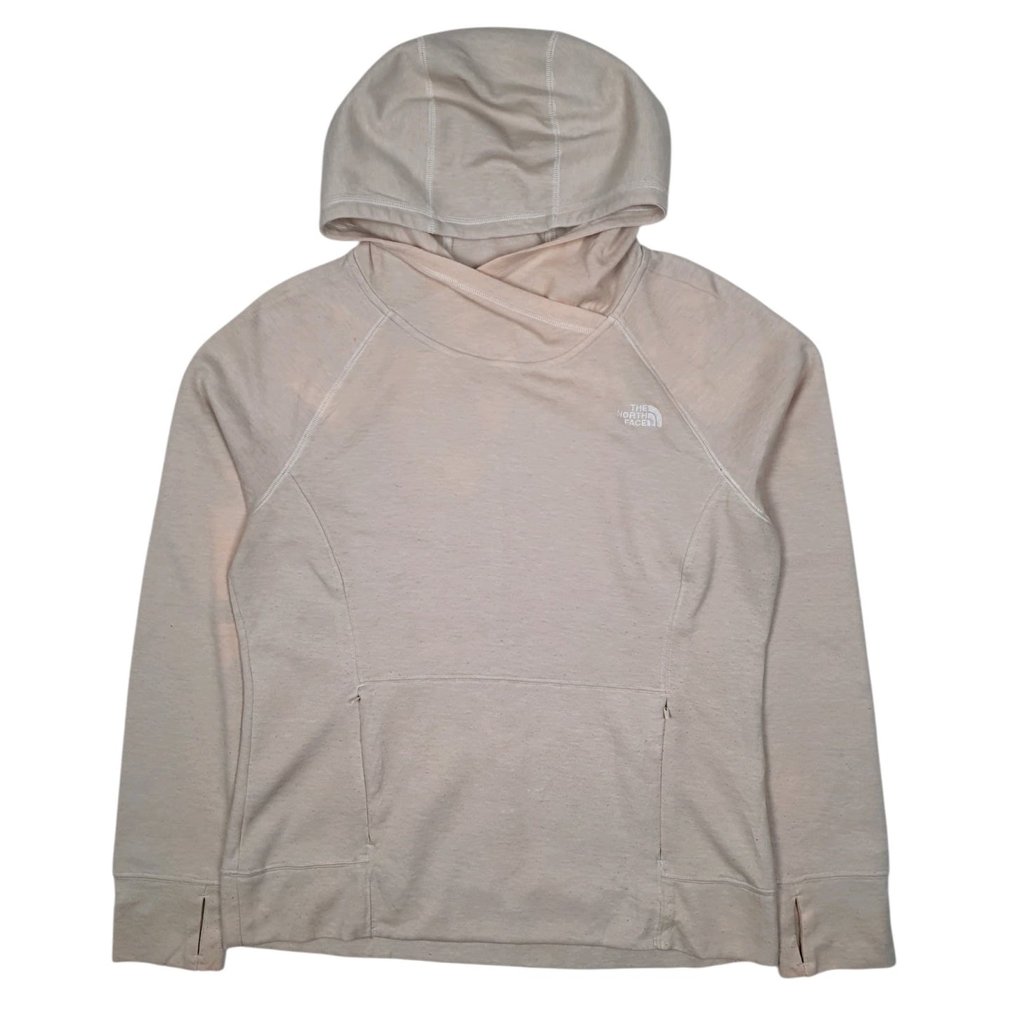 Womens Beige The North Face Flash Dry Hoodie Jumper
