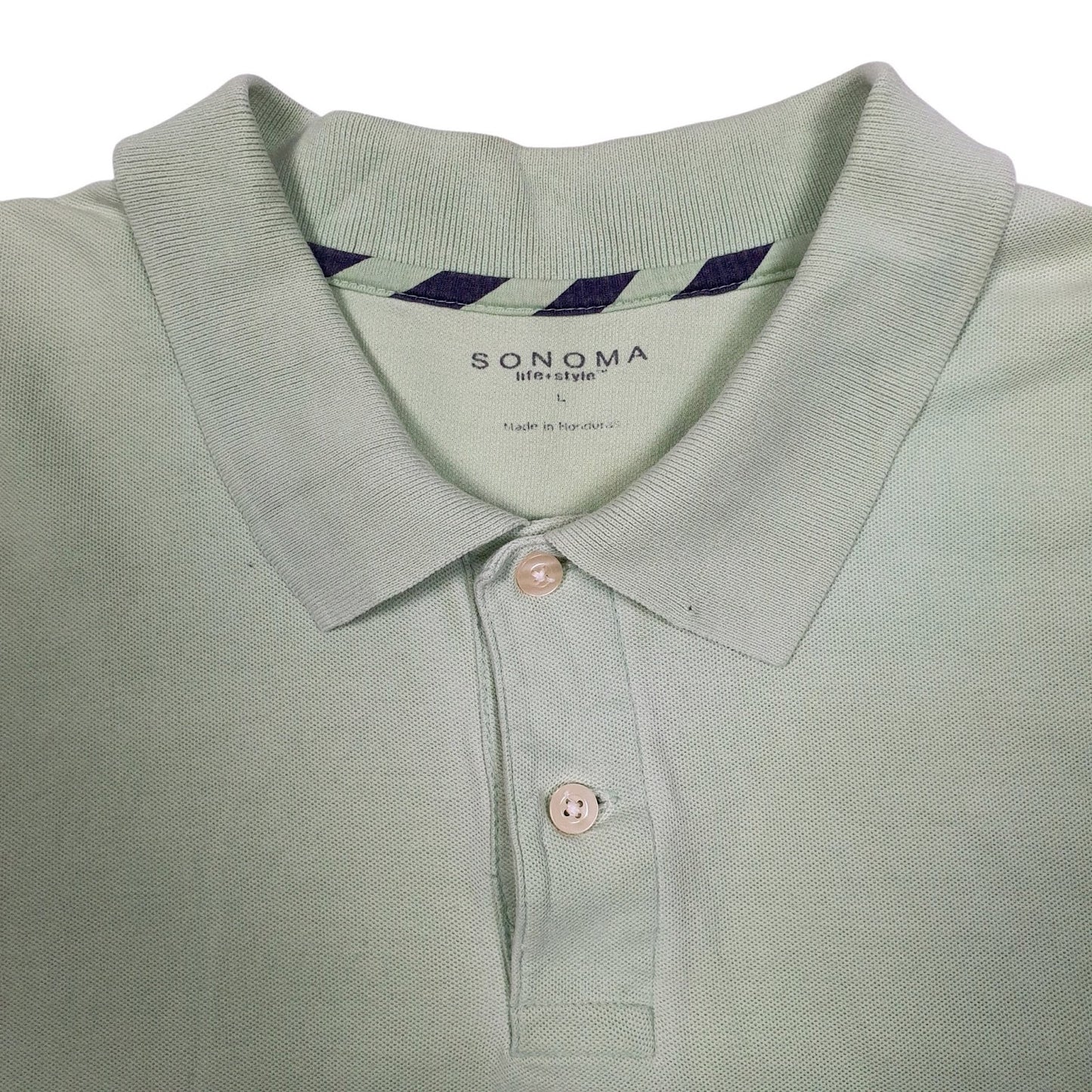 Mens Green Sonoma   Polo Shirt