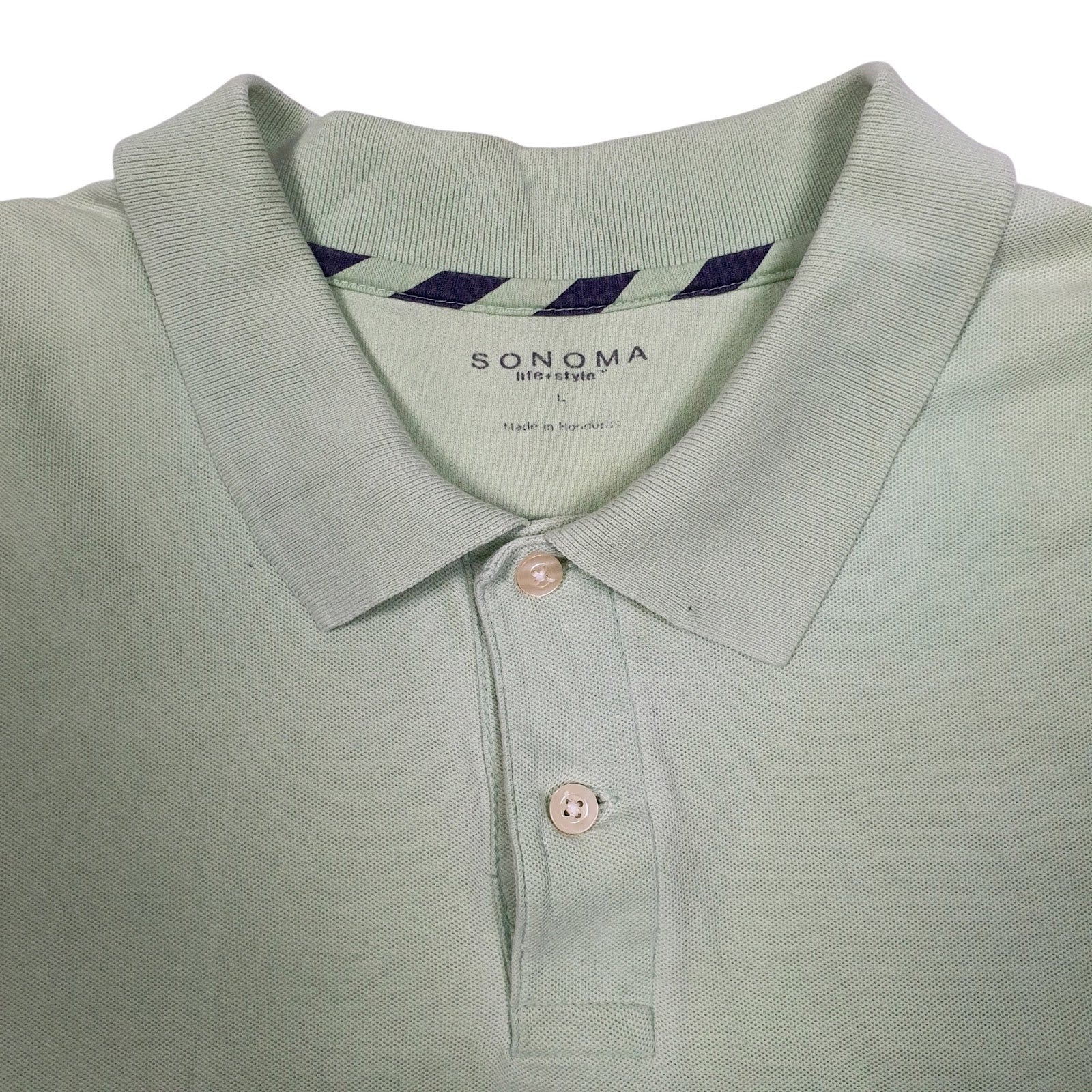 Mens Green Sonoma   Polo Shirt