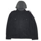 Mens Black Levis   Coat