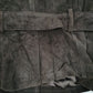 Womens Grey Blenoshe Bomber Suede  Coat