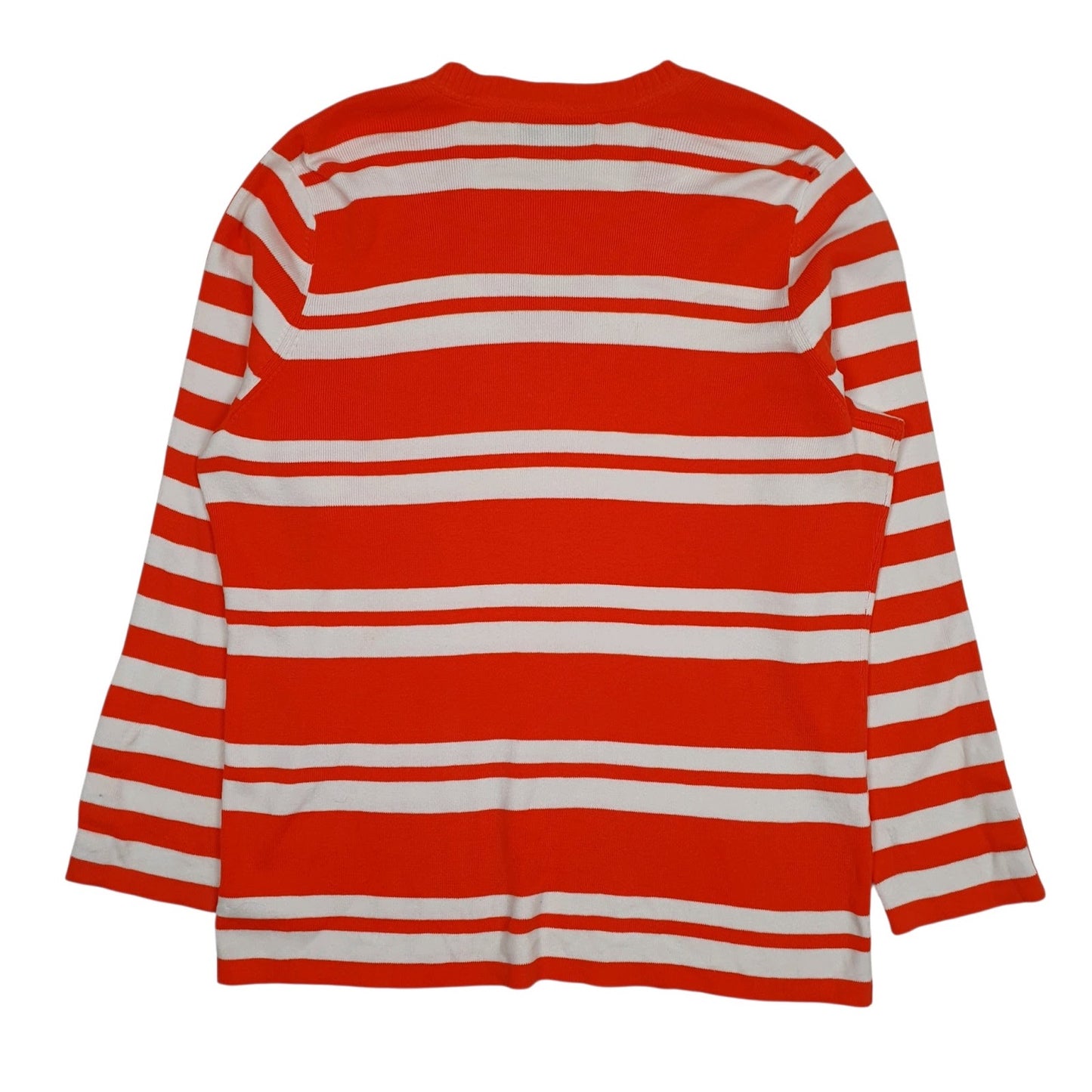 Womens Orange Tommy Hilfiger  V Neck Jumper