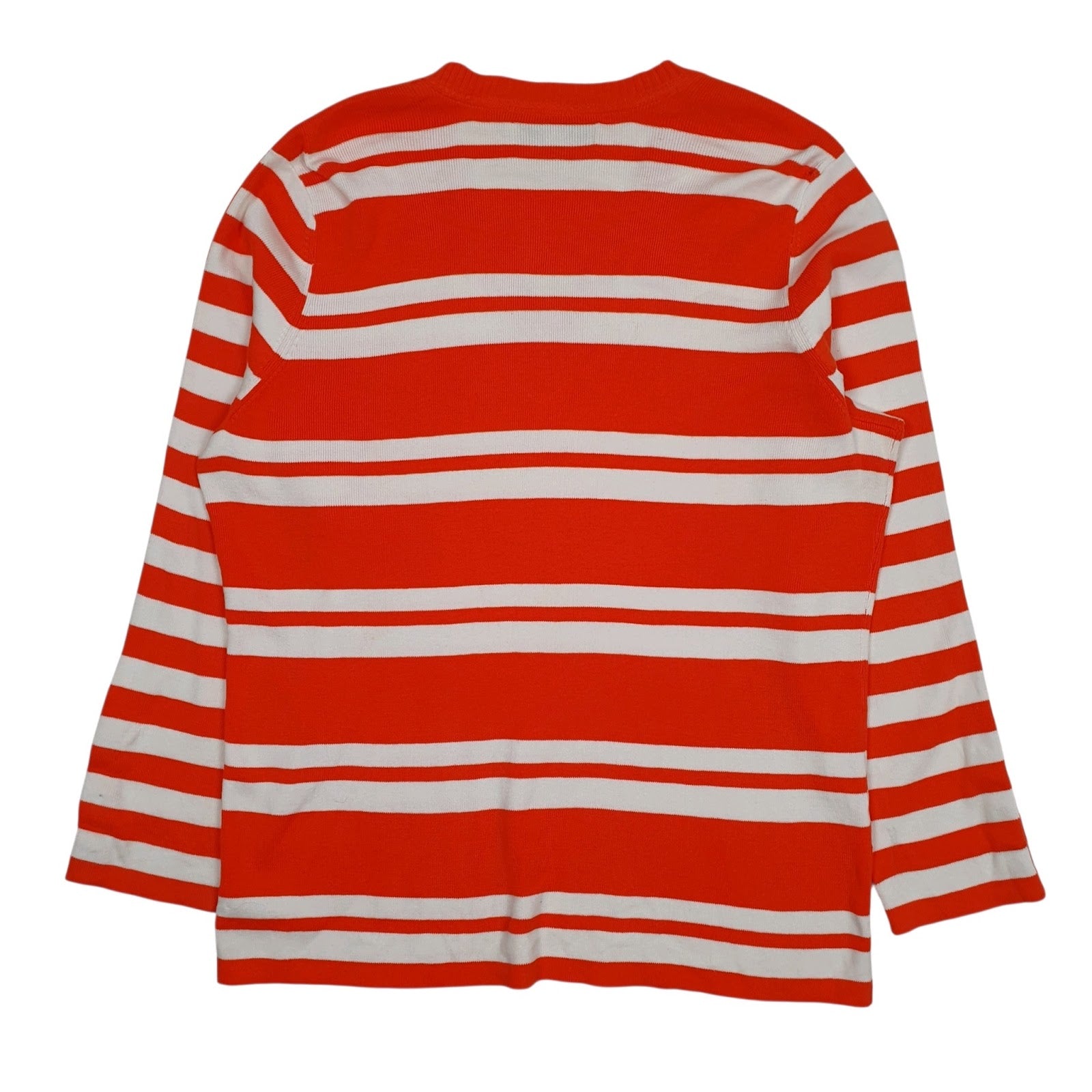 Womens Orange Tommy Hilfiger  V Neck Jumper
