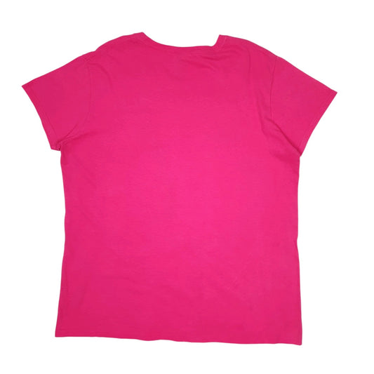 Womens Pink Gildan Sea Free Carnival  T Shirt