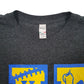 Mens Grey M&O University of Nebraska Huskers  T Shirt