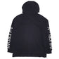 Mens Black Nike Air Jordan Spellout Hoodie Jumper