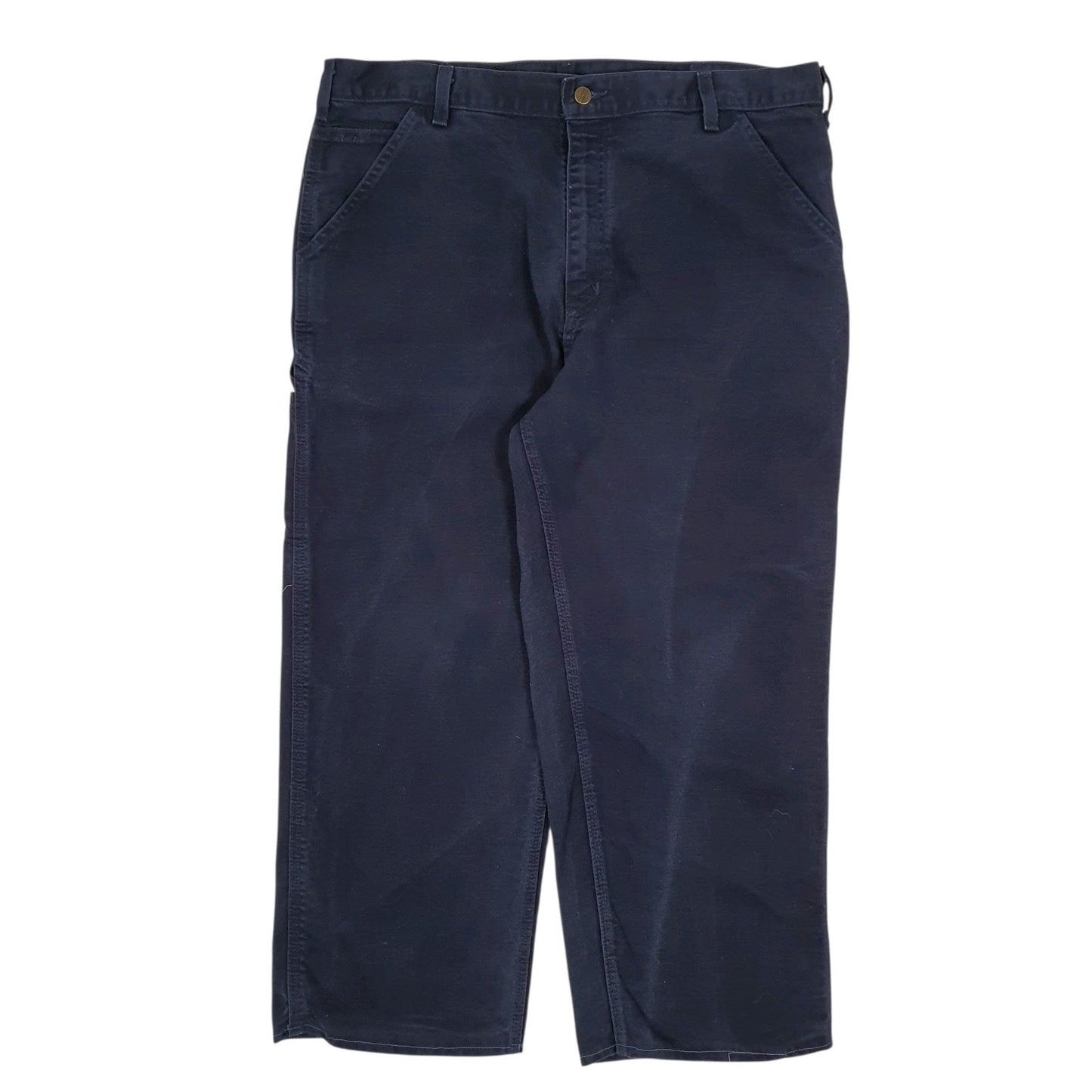 Mens Navy Carhartt  Carpenter Trousers