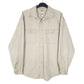 Mens Beige L.L.Bean  Long Sleeve Shirt