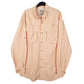 Mens Orange L.L.Bean  Long Sleeve Shirt