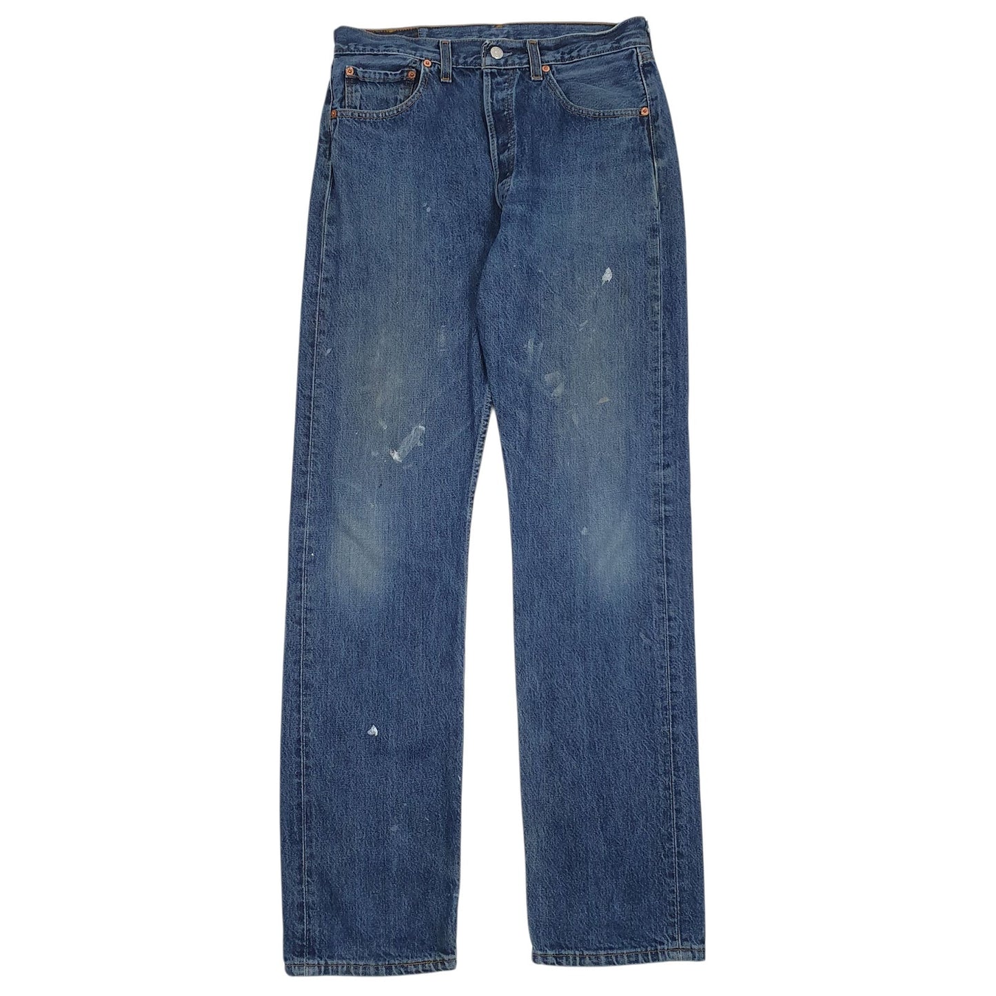 Mens Blue Levis Vintage 90s 501 JeansW32 L34