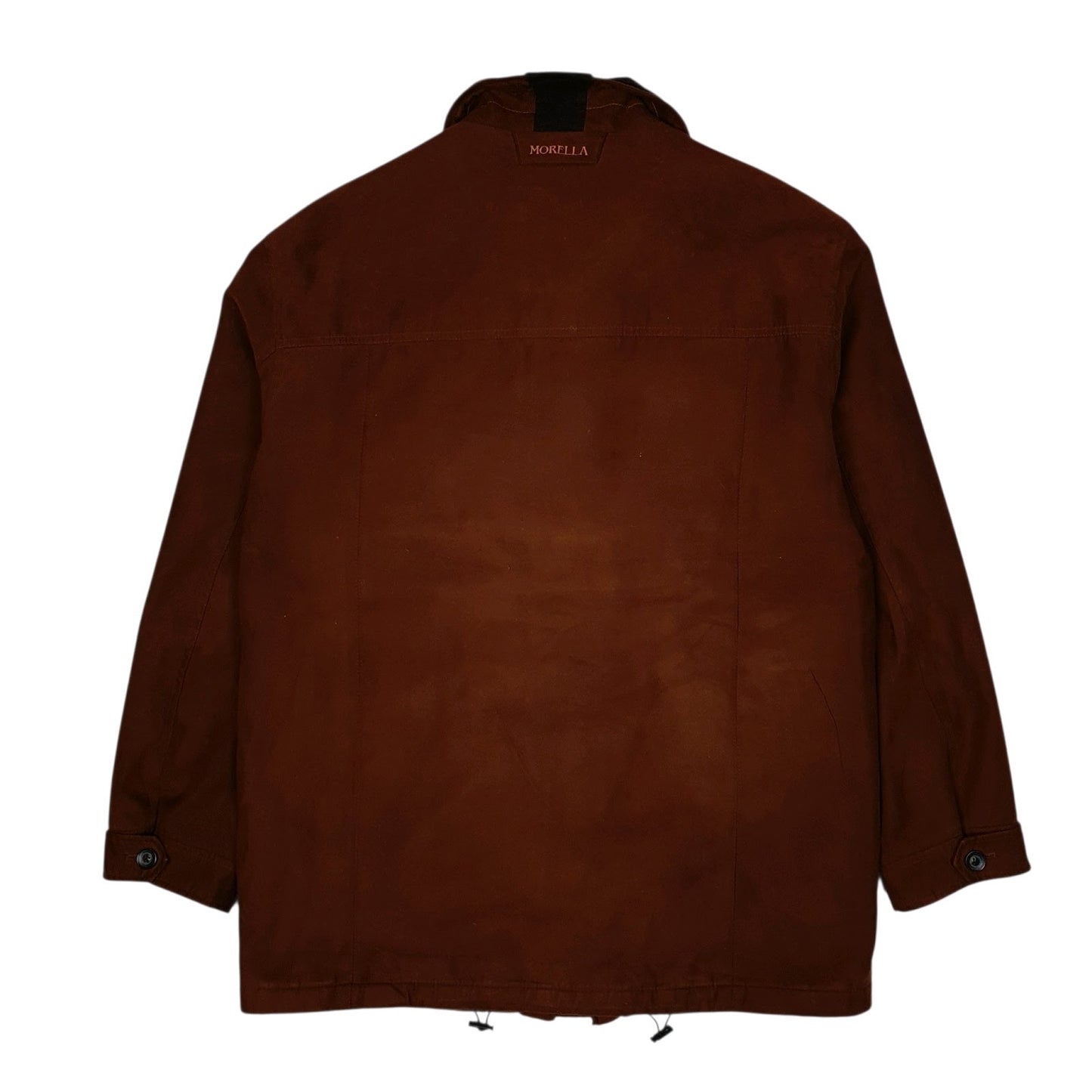 Mens Brown Morella Faux Suede Hunting  Coat