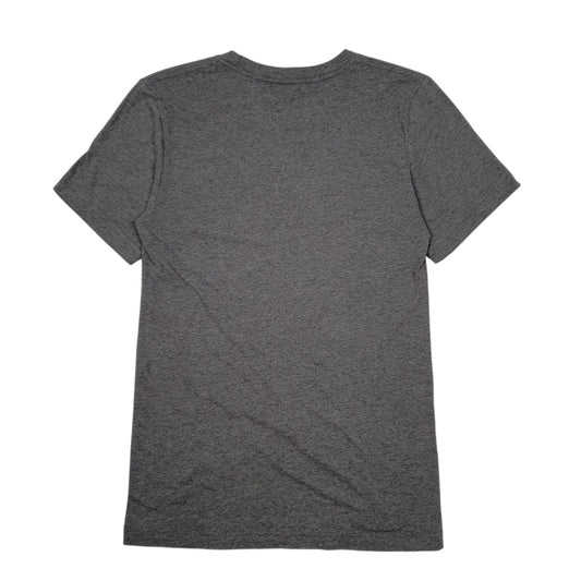 Mens Grey Canvas Wrestling  T Shirt