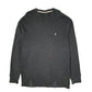 Mens Grey Polo Ralph Lauren Lightweight Crewneck Jumper