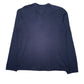 Mens Blue Armani Henley  T Shirt