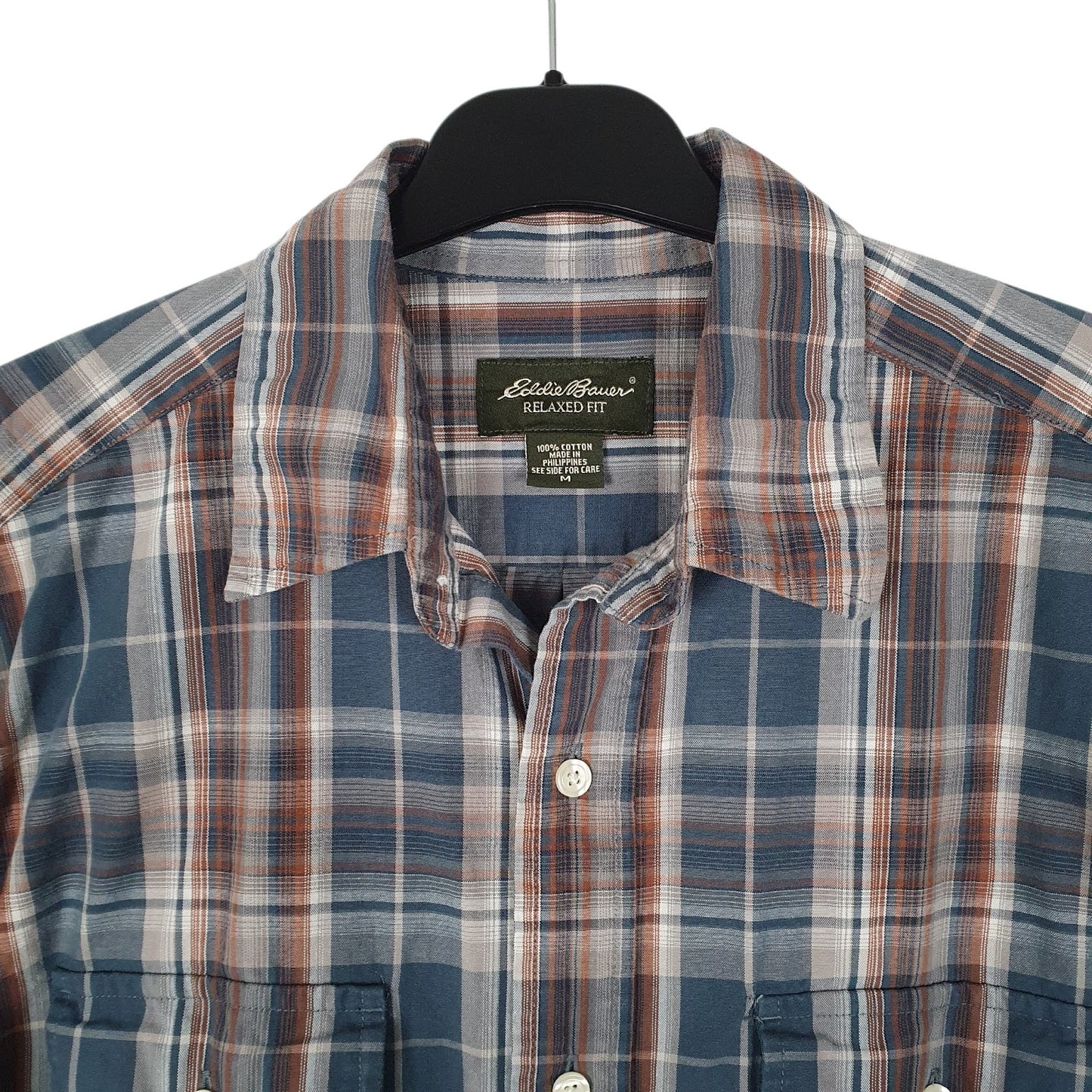 Mens Blue Eddie Bauer   Shirt