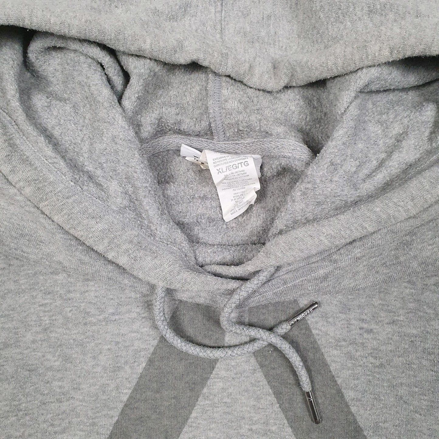 Womens Grey Reebok  Hoodie Jumper