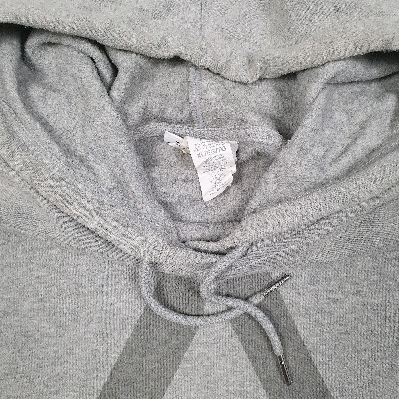 Womens Grey Reebok  Hoodie Jumper