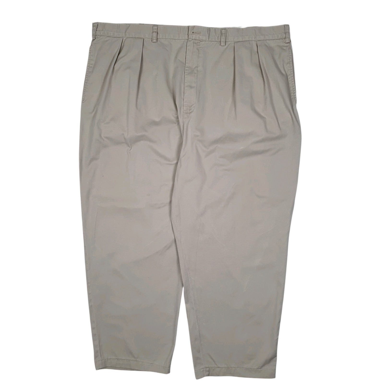 Mens Grey Polo Ralph Lauren Andrew Pant Double Pleated Chino Trousers