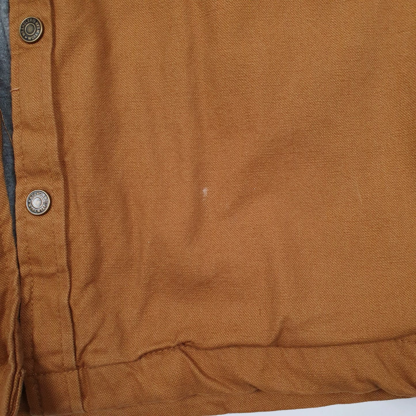 Mens Brown Wrangler Chore Hoodie  Coat