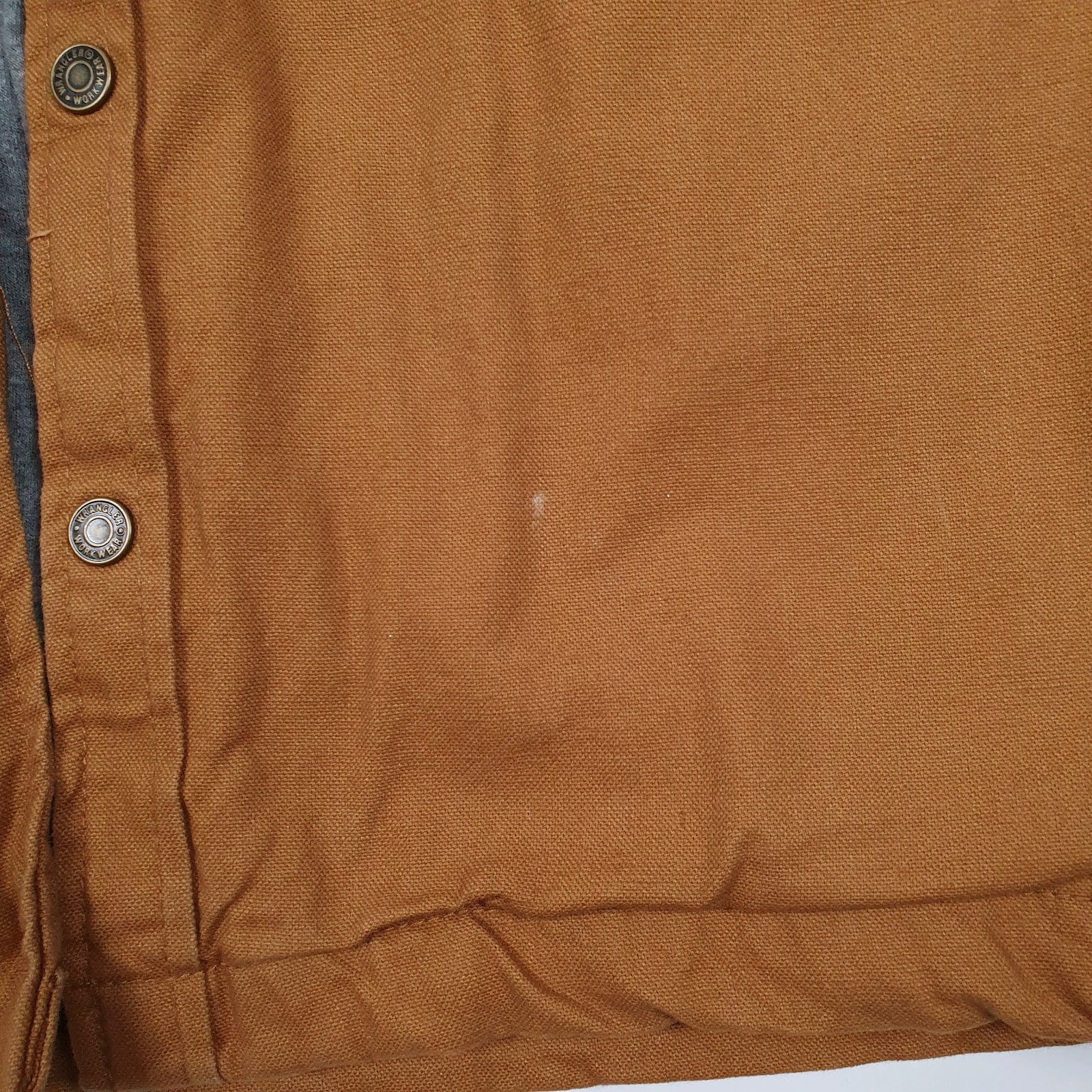 Mens Brown Wrangler Chore Hoodie  Coat