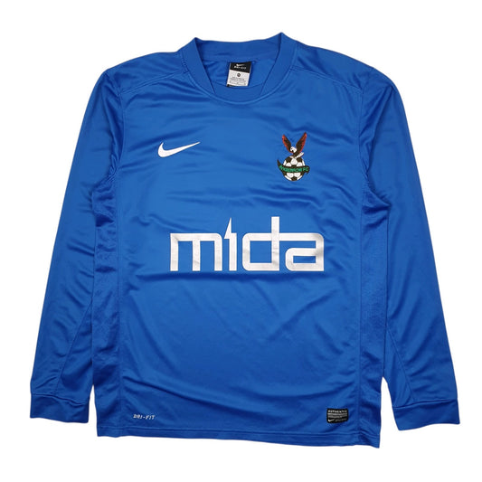 Mens Blue Nike Inkberrow FC Long Sleeve T Shirt