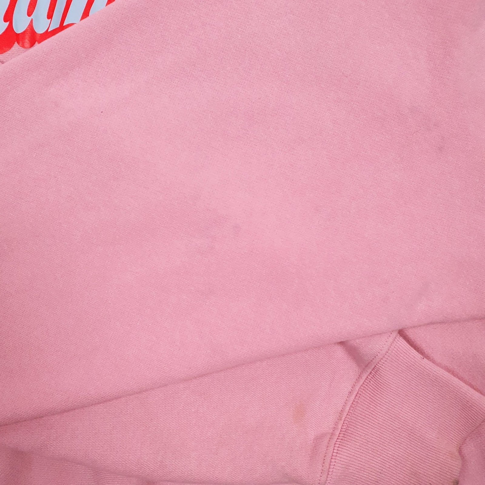 Womens Pink Champion Reverse Weave Spellout Hoodie Jumper