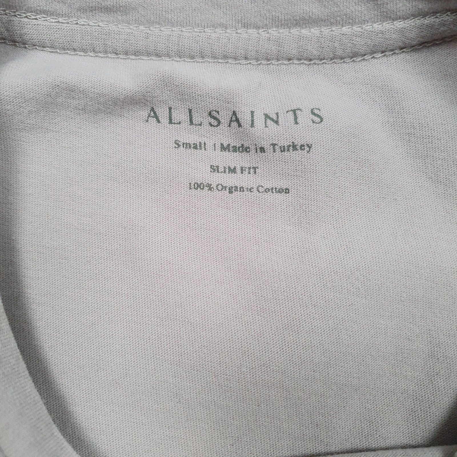 Mens Purple All Saints   T Shirt