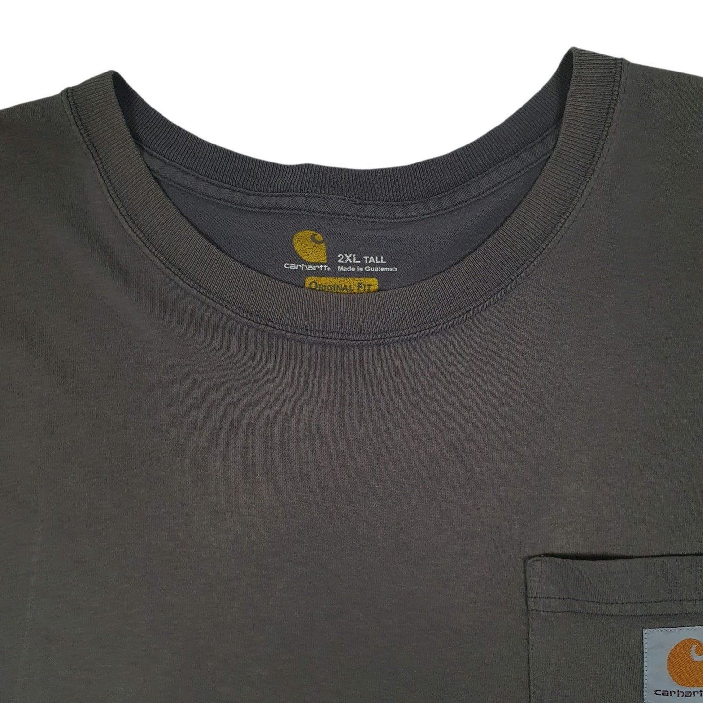 Mens Grey Carhartt   T Shirt