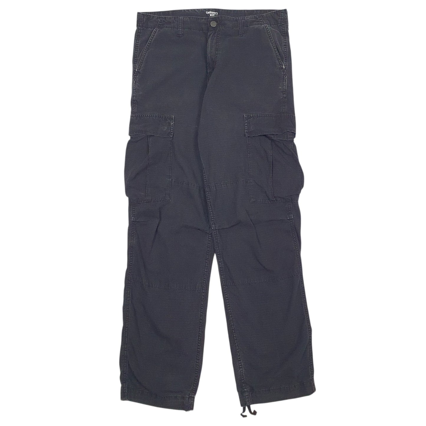Mens Black Carhartt  Cargo Trousers
