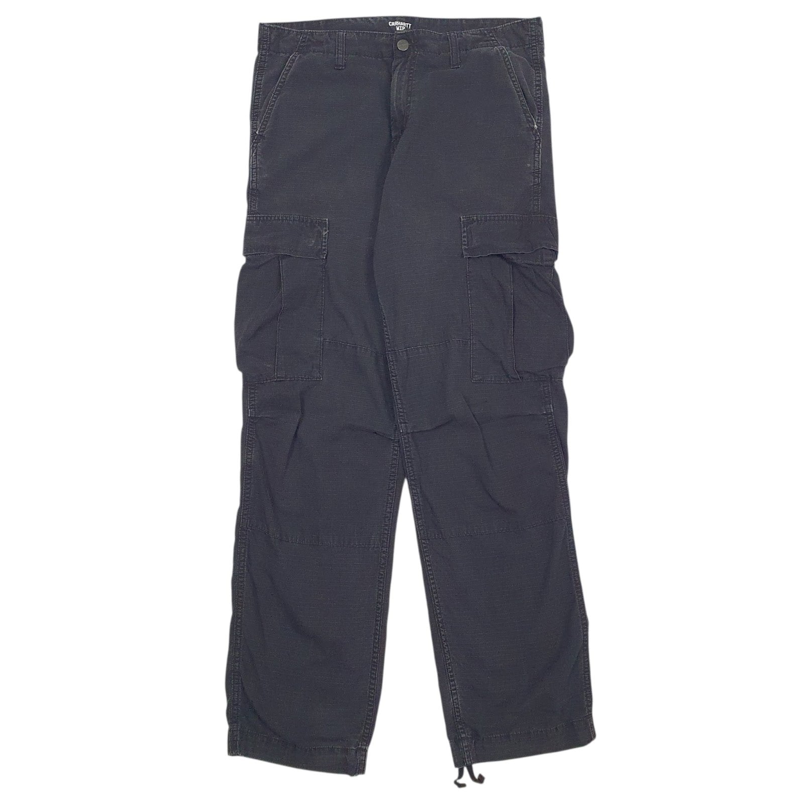 Mens Black Carhartt  Cargo Trousers