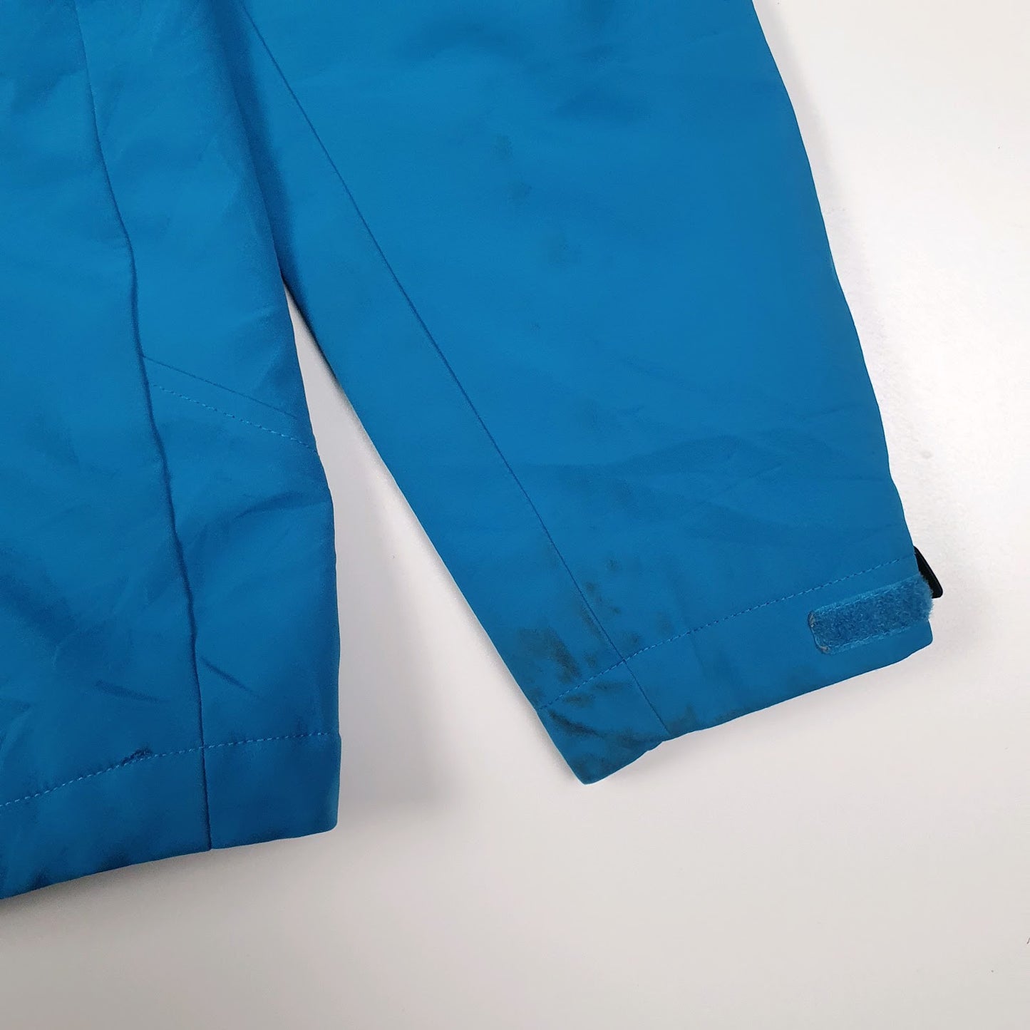 Womens Blue The North Face Softshell Windbreaker  Coat