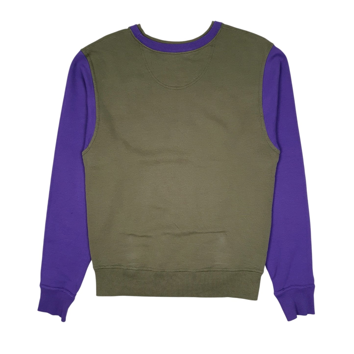 Mens Green Champion  Crewneck Jumper